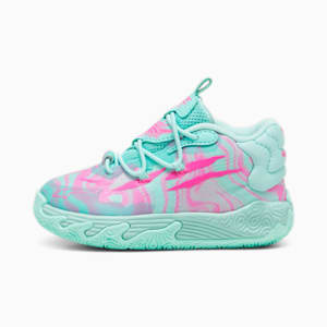 PUMA x LAMELO BALL MB.03 Miami Toddlers' Basketball Shoes, Electric Peppermint-Ravish, extralarge