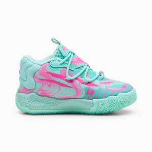 PUMA x LAMELO BALL MB.03 Miami Toddlers' Basketball Shoes, Electric Peppermint-Ravish, extralarge