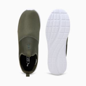 PUMA FusionX Men's Slip-On Shoes, Olive Drab-Myrtle, extralarge-IND