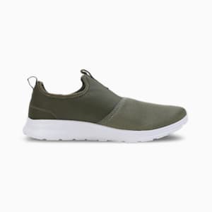 PUMA FusionX Men's Slip-On Shoes, Olive Drab-Myrtle, extralarge-IND