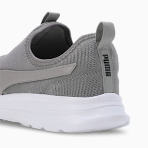 PUMA FusionX Men's Slip-On Shoes, PUMA Black-Concrete Gray, extralarge-IND