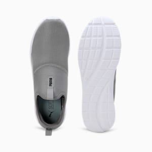 PUMA FusionX Men's Slip-On Shoes, PUMA Black-Concrete Gray, extralarge-IND