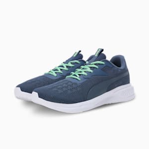 PUMA Widerer Men's Running Shoes, Inky Blue-Spring Fern-PUMA White, extralarge-IND
