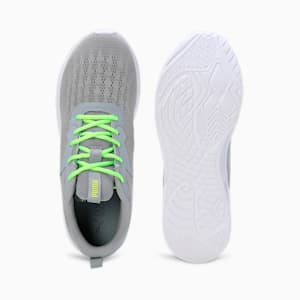 PUMA Widerer Men's Running Shoes, Cool Mid Gray-Lime Squeeze-PUMA White, extralarge-IND