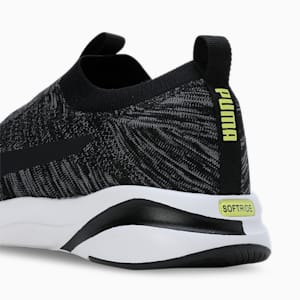 Softride Rift Runlyn Knit Men's Slip-On Shoes, PUMA Black-Cool Dark Gray-Lemon Meringue, extralarge-IND