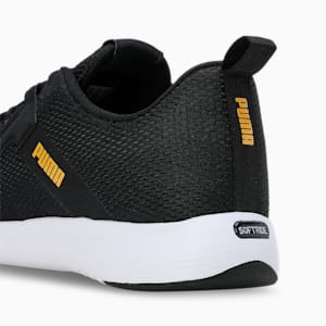Softride Victoride Men's Running Shoes, PUMA Black-Yellow Sizzle, extralarge-IND