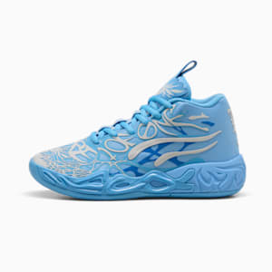 PUMA x LAMELO BALL MB.04 LaFrancé 1 of 1 Big Kids' Basketball Shoes, Team Light Blue-Cool Mid Gray, extralarge