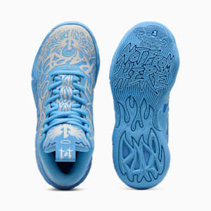 PUMA x LAMELO BALL MB.04 LaFrancé 1 of 1 Big Kids' Basketball Shoes, Team Light Blue-Cool Mid Gray, extralarge