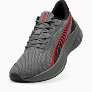 Tenis de running Pounce Lite, Cool Dark Gray-For All Time Red, extralarge