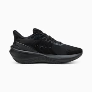 ユニセックス パルス プロ ランニングシューズ, PUMA Black-Slate Gray, extralarge-JPN
