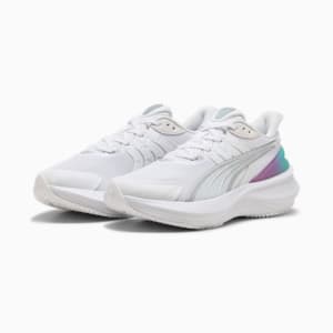 ユニセックス パルス プロ ランニングシューズ, PUMA White-PUMA Silver, extralarge-JPN