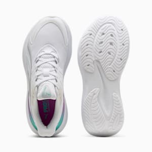 ユニセックス パルス プロ ランニングシューズ, PUMA White-PUMA Silver, extralarge-JPN