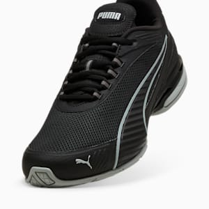Sneakers magnétiques, PUMA Black-Cool Mid Gray, extralarge