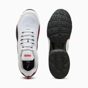 Magnetic Men's Sneakers, PUMA White-PUMA Black-For All Time Red, extralarge