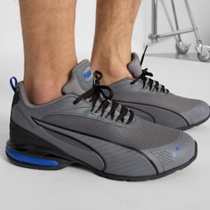 Magnetic Men's Sneakers, Cool Dark Gray-PUMA Black-Vivid Blue, extralarge