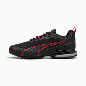Magnetic Men's Sneakers, PUMA Black-Cool Mid Gray-For All Time Red, extralarge