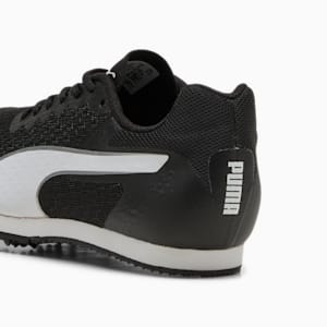 Botines de atletismo con clavijas evoSPEED Star 9 para niños grandes, PUMA Black-PUMA White, extralarge