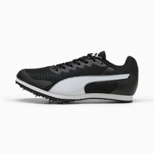 Botines de atletismo con clavijas evoSPEED Star 9 para niños grandes, PUMA Black-PUMA White, extralarge