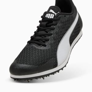 Botines de atletismo con clavijas evoSPEED Star 9 para niños grandes, PUMA Black-PUMA White, extralarge