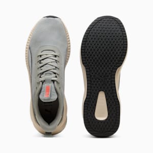 ユニセックス フライヤー ライト 3 ランニングシューズ, Alpine Snow-Flat Light Gray-PUMA Black-Glowing Red, extralarge-JPN