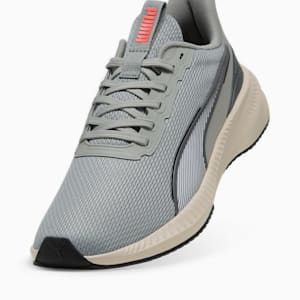 ユニセックス フライヤー ライト 3 ランニングシューズ, Alpine Snow-Flat Light Gray-PUMA Black-Glowing Red, extralarge-JPN