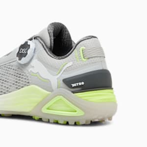 ウィメンズ ゴルフ シャドウキャット ニトロ ディスク スパイクレス シューズ, Glacial Gray-Feather Gray-Fast Yellow, extralarge-JPN