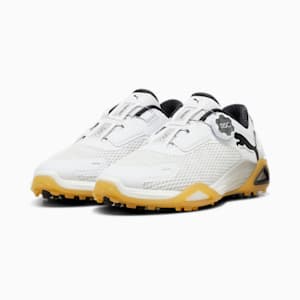 ウィメンズ ゴルフ シャドウキャット ニトロ ディスク スパイクレス シューズ, PUMA White-PUMA Black-Gum, extralarge-JPN