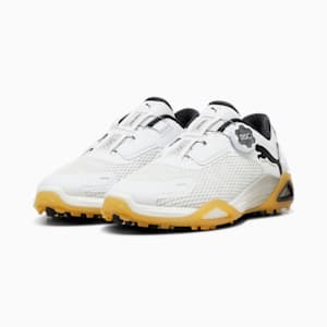 ウィメンズ ゴルフ シャドウキャット ニトロ ディスク スパイクレスシューズ, PUMA White-PUMA Black-Gum, extralarge-JPN