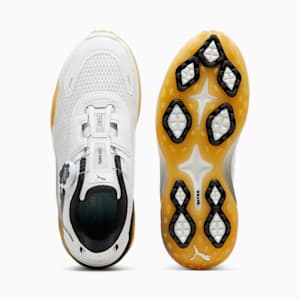 ウィメンズ ゴルフ シャドウキャット ニトロ ディスク スパイクレス シューズ, PUMA White-PUMA Black-Gum, extralarge-JPN