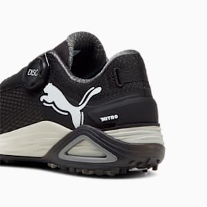 ウィメンズ ゴルフ シャドウキャット ニトロ ディスク スパイクレス シューズ, PUMA Black-Asphalt-PUMA White, extralarge-JPN