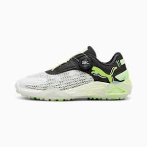 ウィメンズ ゴルフ シャドウキャット ニトロ ディスク スパイクレス シューズ, PUMA White-PUMA Black-Fizzy Apple, extralarge-JPN