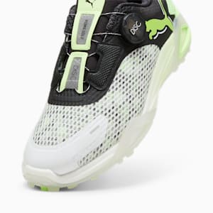ウィメンズ ゴルフ シャドウキャット ニトロ ディスク スパイクレス シューズ, PUMA White-PUMA Black-Fizzy Apple, extralarge-JPN