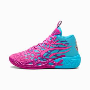 Chaussures de basketball MB.04 Iridescent Hornets enfant et adolescent, Deep Orchid-Poison Pink, extralarge