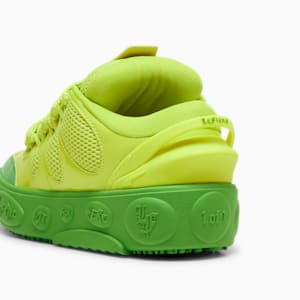 Tenis de basquetbol LaFrancé Gifted, PUMA Green-Lime Smash, extralarge
