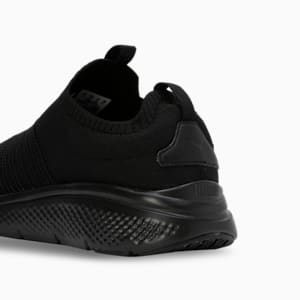 Puma black slip on shoes outlet