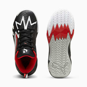 Zapatos de basquetbol para niños Scoot Zeros O.D.D City Big, PUMA Black-For All Time Red, extralarge