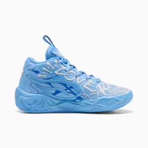 PUMA x LAMELO BALL MB.04 LaFrancé 1 of 1 Little Kids' Basketball Shoes, Team Light Blue-Cool Mid Gray, extralarge