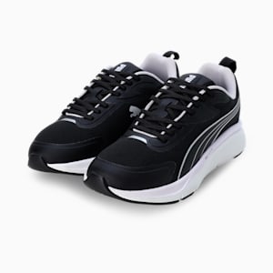 Softride Pro VitalForce Women's Running Shoes, PUMA Black-Spring Lavender-Feather Gray, extralarge-IND