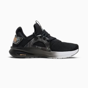 Zapatos para correr para mujer SOFTRIDE Enzo Evo Geode, PUMA Black-PUMA Gold, extralarge