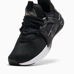 Zapatos para correr para mujer SOFTRIDE Enzo Evo Geode, PUMA Black-PUMA Gold, extralarge