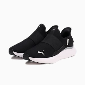 ウィメンズ ソフトライド ハーモニー イーズイン ランニングシューズ, PUMA Black-PUMA White, extralarge-JPN