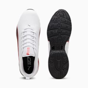 Voltaic Evo Fast Running Shoes Unisex, PUMA White-PUMA Black-For All Time Red, extralarge