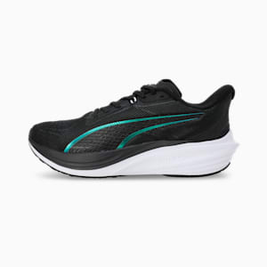 Darter Pro Iridescent Women's Running Shoes, PUMA Black-PUMA White, extralarge-IND