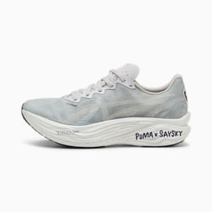 Tenis running Deviate NITRO™ Elite 3 PUMA x SAYSKY para hombre, Cool Light Gray-New Navy, extralarge