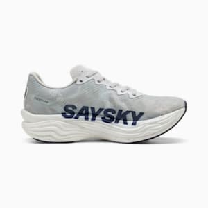Tenis running Deviate NITRO™ Elite 3 PUMA x SAYSKY para hombre, Cool Light Gray-New Navy, extralarge