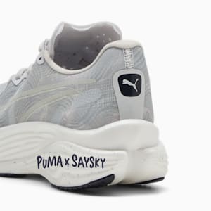 Tenis de running PUMA x SAYSKY Deviate NITRO™ Elite 3 para mujer, Cool Light Gray-New Navy, extralarge