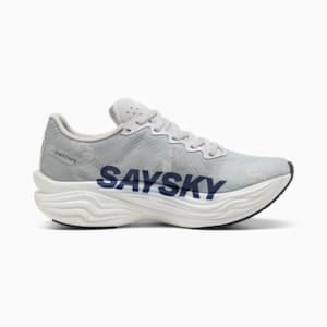 Tenis de running PUMA x SAYSKY Deviate NITRO™ Elite 3 para mujer, Cool Light Gray-New Navy, extralarge