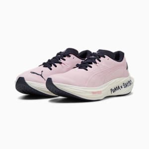 PUMA x SAYSKY Deviate NITRO™ 3 Men's Running Shoes, Rose Mauve-New Navy, extralarge