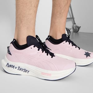 PUMA x SAYSKY Deviate NITRO™ 3 Men's Running Shoes, Rose Mauve-New Navy, extralarge