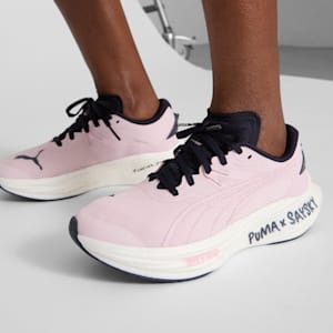 PUMA x SAYSKY Deviate NITRO™ 3 Women's Running Shoes, Rose Mauve-New Navy, extralarge